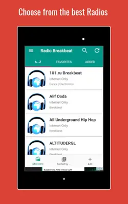 Breakbeat Music Live Radio android App screenshot 5